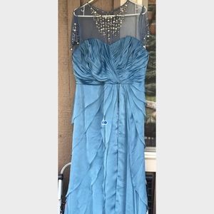 ADRIANNA PAPPEL BLUE GOWN